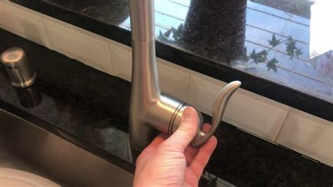 tightening moen faucet handle|Kitchen Handle Motionsense Wave: Slide On Dome